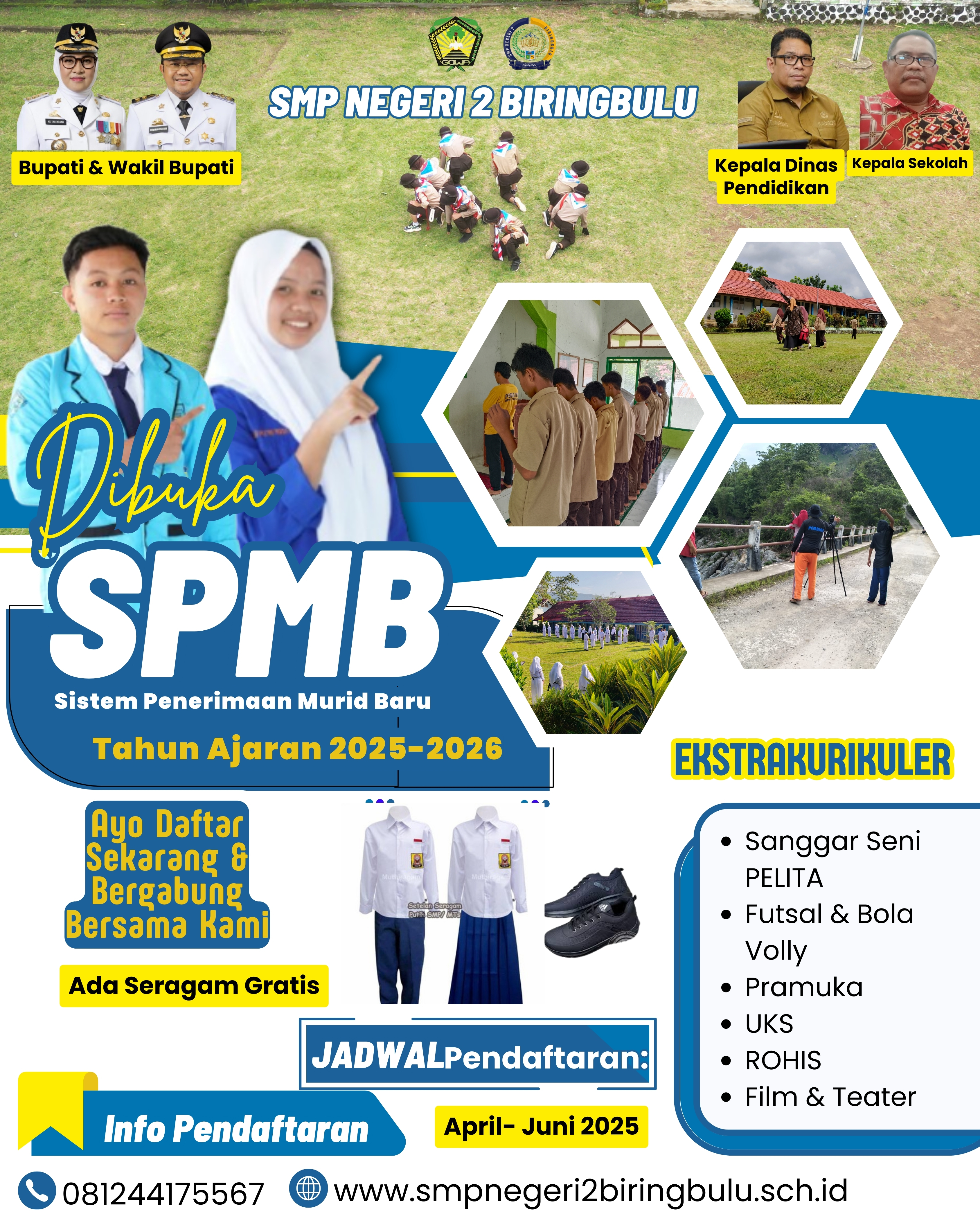 Info Pendaftaran Siswa Baru (PPDB) 2025/2026