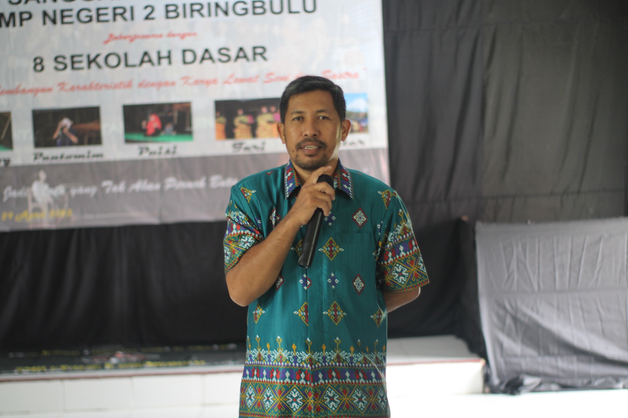 Pensi Sanggar Seni PELITA Tahun 2023 Bekerjasama 8 Sekolah Dasar Di Kec. Biringbulu