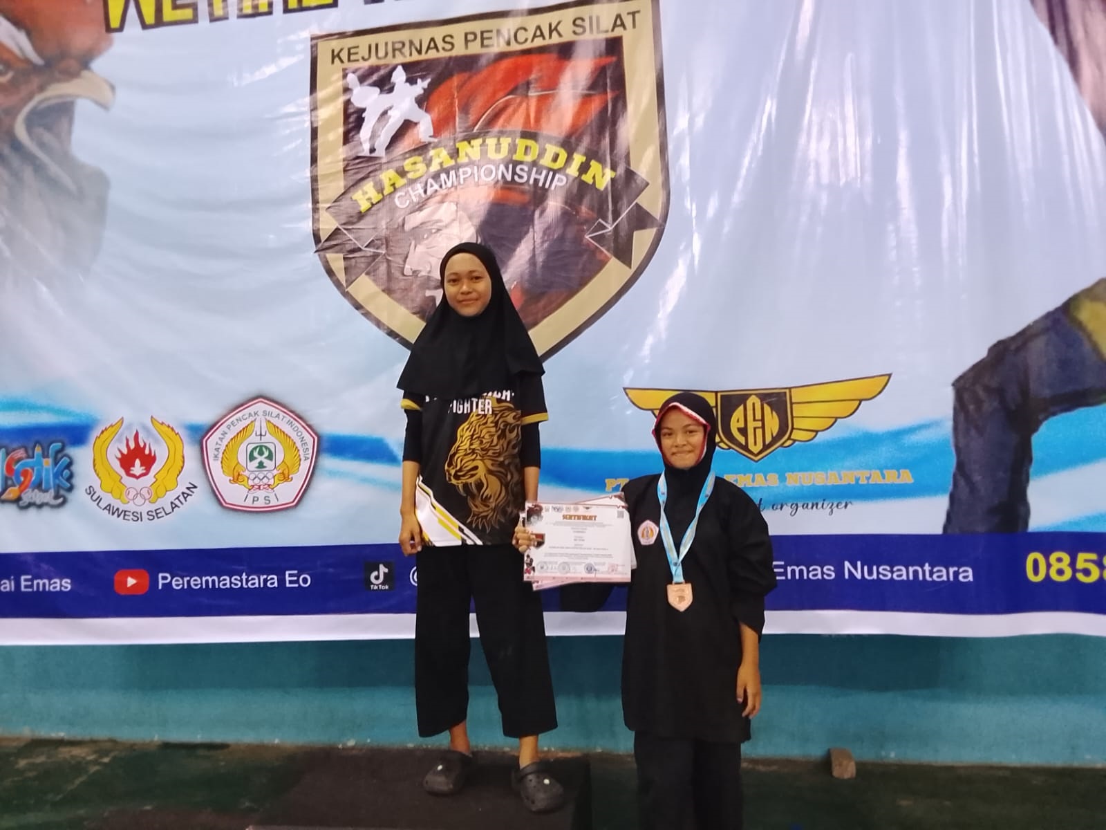 Hasmawati Meraih Medali Perunggu di Kejurnas Pencat Silat Hasanuddin Championship 2